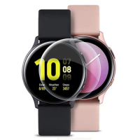 2pcs Full Protective film For Samsung Galaxy watch active 2 Screen Protector 3D Ultra-thin watch Active2 44mm 40mm Accessories