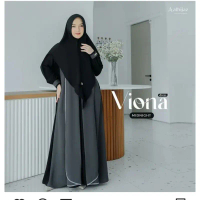【NEW】 GAMIS KAYLA SET HIJAB SYARI SUPER MEWAH VARIASI CANTIK SIMPLE ELEGAN DRESS BUSUI UKURAN JUMBO 
