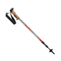 【露營趣】新店桃園 德國 LEKI 65020211 軟木把鋁合金登山杖 手杖 健行杖 鎢鋼杖尖