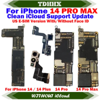 American Version Motherboard For iPhone 14 Pro Max / 14Pro / 14Plus Clean iCloud Ok Main Logic Board Support Update Plate LL/A