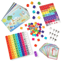 Hand2Mind Numberblocks Mathlink Cubes 1–10 Activity Set Pasti Ori