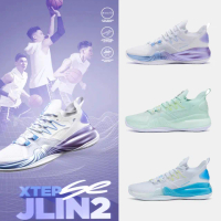 JLIN2se 特步籃球鞋 林書豪二代 運動鞋 碳板低筒耐磨實戰籃球鞋(實戰籃球鞋 林書豪)