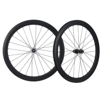 700c road bike disc gravel wheelset 30/40/45/50mm tubeless 100x12 142x12 Central lock carbon disc wheels bicycle wheelset