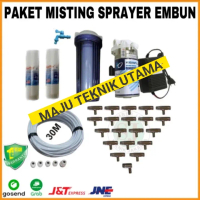 Paket Misting Nozzle Embun Sprayer 20 Titik