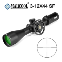 Marcool 3-12 4-16 Hunting Riflescope Side Focus Collimator Sight for Rifle Airsoft Air Ar15 PCP Rifles. 223 .22LR