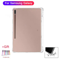 TPU Case for Samsung Galaxy Tab S8 S9 Ultra 14.6 Anti-fall Clear Transparent Shell for Samsung Tab A9 Plus S7 Plus S9 11" 2023