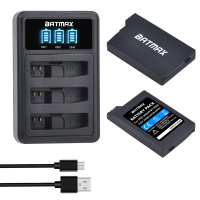 2400MaH PSP-S110 PSP 2000 Battery LED Charger for Sony PSP2000 PSP3000 PSP Lite PSP Silm PlayStation