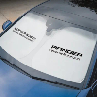 Car Sunshade Umbrella Auto Interior Accessories For Ford Ranger Raptor Wildtrak 2023 2006 2021 T8 2022 2014 2017 2019 XLT T6 T7