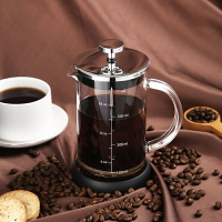 法壓壺煮咖啡過濾式器具手沖家用耐熱玻璃沖茶器咖啡過濾杯套裝