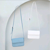 Tas Selempang Safhina Kulit Sintetis Lavender Wanita Cewek Slingbag 18x14x6 Tali Panjang 120cm Muat 