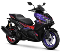 Yamaha Aerox Alpha Cibercity ABS Sepeda Motor [OTR Jabodetabekser] Matte Purple Black Jakarta
