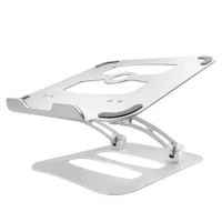 Adjustable Aluminum Laptop Desk Ergonomic Portable TV Bed Lapdesk Tray PC Table Stand Notebook Table Desk Fold Stand 10-17inch