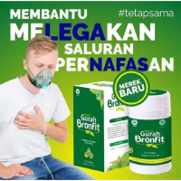 Kapsul Gurah Bronfit Herbal Asma Paru Paru Tbc Sesak Napas Pilek SinusitisBatuk Berdahak Alergi Saki
