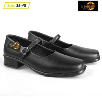 Sepatu PDH Dinas Polwan Secawan Kowad Sepatu Dinas Wanita Sepatu Kerja Pantofel 35 Pdh gesper Doop