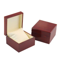 1Pc Fashion Wooden Watch Box with Display Pillow Case Holder Organizer Watches Display Box Bracelet Jewelry Boxes Storage