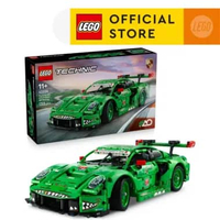 LEGO Technic 42224 Porsche 911 GT3 R REXY AO Racing Car (1313 Pieces), Building Block, Toys, Bricks