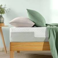 8 Inch Green Tea Luxe Memory Foam Mattress Pressure Relieving CertiPUR-US Certified Bed-in-a-Box All-New Made in USA