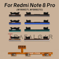 Power Volume Button For Xiaomi Redmi Note 8 Pro Switch on off Flex Cable Side Keys Replacement Repair Parts