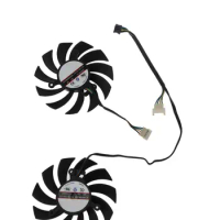 R58A FD7010H12S 75MM 4pin Cooler Fan Graphics Video Card Fans For MSI 6930 7850 GTX 550 750 770 Ti 7870 Video Card Cooling