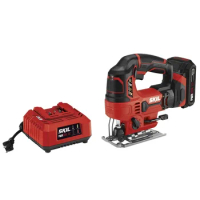 Home Improvement 20V 7/8-inch Cordless Jigsaw, 2.0Ah Lithium Battery &amp; Charger, Power Tools