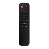 EN218A8H Replace Remote Control For Hisense Soundbar HS218 2.1 Channel 2.1Ch Sound Bar Home Theater System