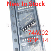 10ชิ้น/ล็อต 74AC02 MC74AC02DR2G M74AC02MTR SMD SOP14 3.9MM มีสินค้าใหม่ ไอซีแท้