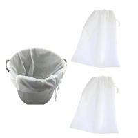 Strong Double Stitched Filter Bags Durable Bar Brewing Meshes Filter Bags For Beer And Soys Milk Wit