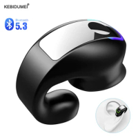 TWS Bluetooth 5.3 Earphones Ear Clip on Headphones Wireless Earbud With Microphone Sports HiFi Stereo Headset for Xiaomi iPhone