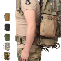Tactical Dump Drop Pouch Magazine Pouch Military Hunting Airsoft Gun Accessories Sundries Pouch Protable Molle Recovery Ammo Bag