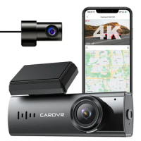 4K 2K Dash Cam for Car Camera Wifi DVR Recorder Dashcam GPS 24h Parking Monitor Mini Front and Rear Dual Lens Video Registrator