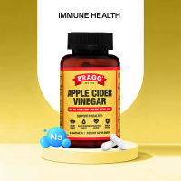 Suplemen Cuka Epal Bragg Energy dengan D3 & Zink – Menyokong Penghadaman dan Metabolisme yang Seimba