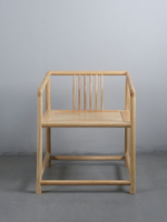 新中式椅子 茶椅 梳背椅 南宮椅 現代實木扶手圈椅官帽椅靠背椅子