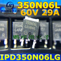 20pcs original new IPD350N06LG N channel field-effect transistor 60V 29A TO252 350N06L
