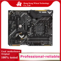 AMD B450 TUF B450-PLUS GAMING motherboard Used original Socket AM4 DDR4 128GB M.2 NVME USB3.0 SATA3 Desktop Mainboard