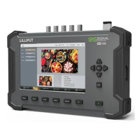 Lilliput SG-12G Metal Frame 7" IPS Screen 12G-SDI Audio Monitor and Signal Generator with 12G-SDI and SFP Out Built in Battery