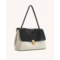 JW PEI Hilary Shoulder Bag Black Canvas