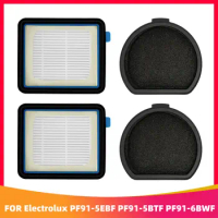 Replacement Exhaust Filter and Dust Filter Parts for Electrolux PF91 Series 5EBF / 5BTF / 6BWF Cordless Stick Vacuum Cleaner