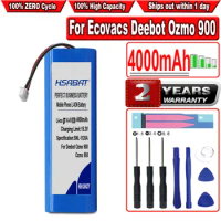 HSABAT 4000mAh Vacuum Battery For Ecovacs Deebot Ozmo 900, 901, 905, 930, 937