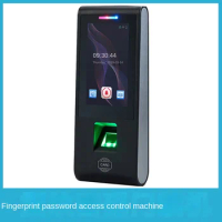 Fingerprint Access Control Machine Password Swiping Attendance Machine Double Door Magnetic Lock Glassdoor Electric Pluglockset