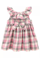 Toffyhouse Toffyhouse Little Pink Toffy dress in checks