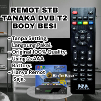 Remote remot STB Tanaka Body Besi Modi DVB T2 set top box Ori 100% Original