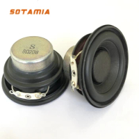 SOTAMIA 2Pcs 2 Inch 52MM Full Range Sound Speakers 4 Ohm 8 Ohm 20W Bluetooh Speaker Bass Audio Home Theater Loudspeaker