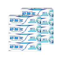 【SENSODYNE 舒酸定】進階護理 專業修護琺瑯質牙膏100g X8入(原味/亮白配方)