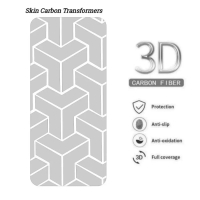 Skin Carbon untuk SAMSUNG GALAXY A01 A01 CORE Garskin Motif Transformers Pelindung Belakang Handphon
