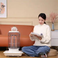 Heater Household Oven Small Electric Heater Retro Birdcage Small Sun Oven Electric Heater 2200W