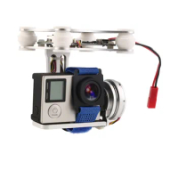 2 Axis Brushless Gimbal Lightweight Aerial Photography Gimbal plug and play PTZ For DJI Phantom 1 2 F550 F450 GoPro DIY Drone