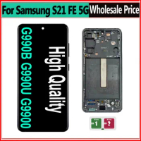 For Samsung S21 FE 5G G990 LCD Display G781B Touch Screen Digitizer For Samsung S21 FE 5G G990U G990B LCD