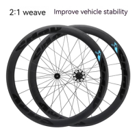 Bicycle Wheel Carbon Fiber Road Disc Carbon Wheelset 700C 38/50mm V Brake Bike Road Wheel BMX Bike Wheelset Bicycle Accessories