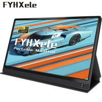 Portable Monitor 15.6" IPS HDR 1920X1080 FHD Gaming External Monitor for Laptop PC Phone Mac Xbox PS4 Switch