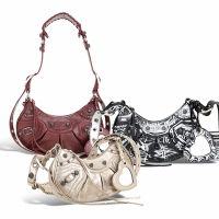 BALENCIAGA 巴黎世家 [專櫃最高$96900] Le Cagole羊皮肩背可頌包-3款可選